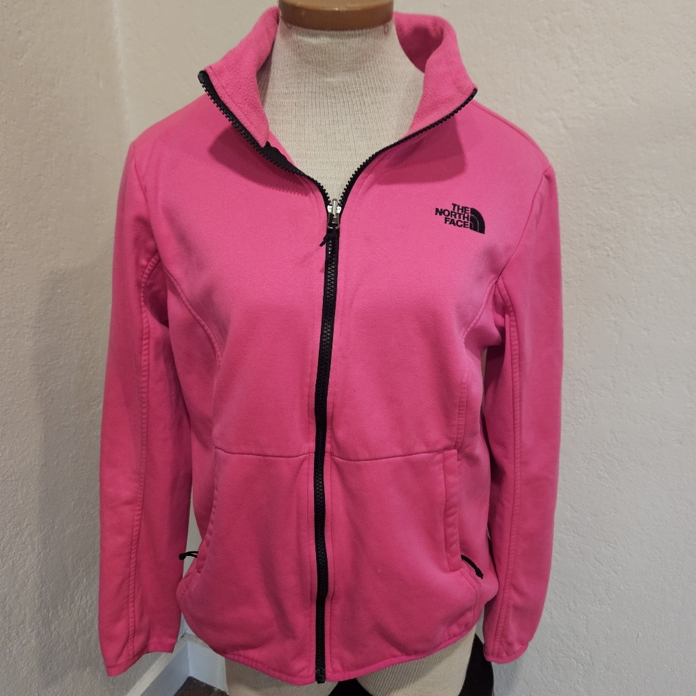 The North Face Women's Pink Full-Zip Fleece Jacket